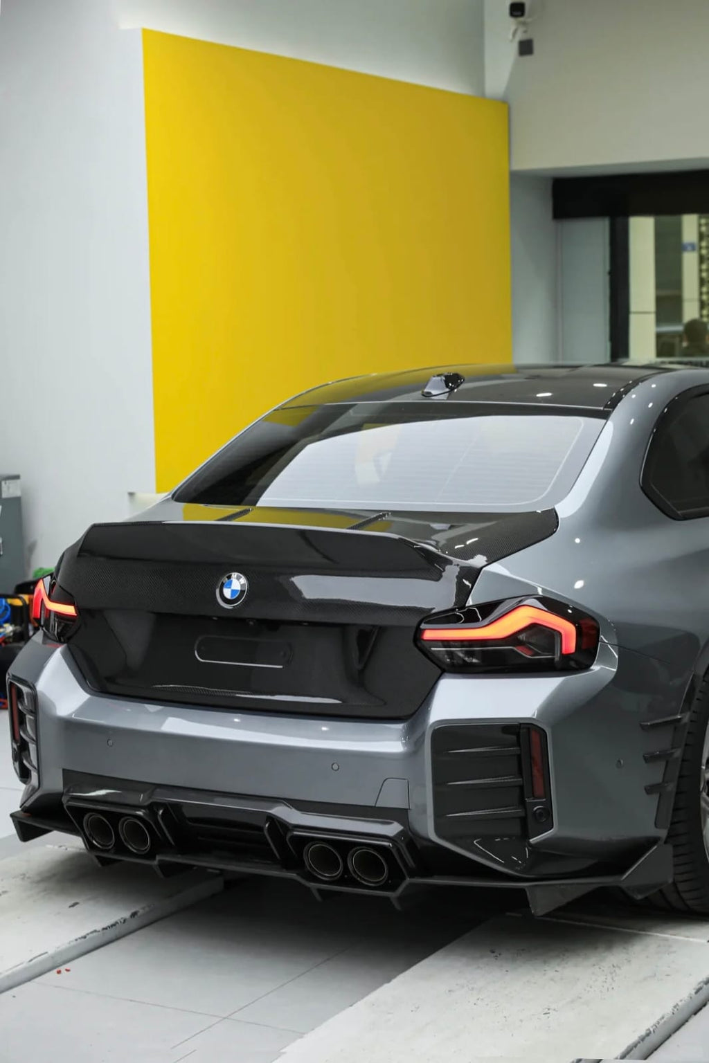 AERO CARBON - BMW M2 G87 CARBON FIBER REAR DIFFUSER VS STYLE
