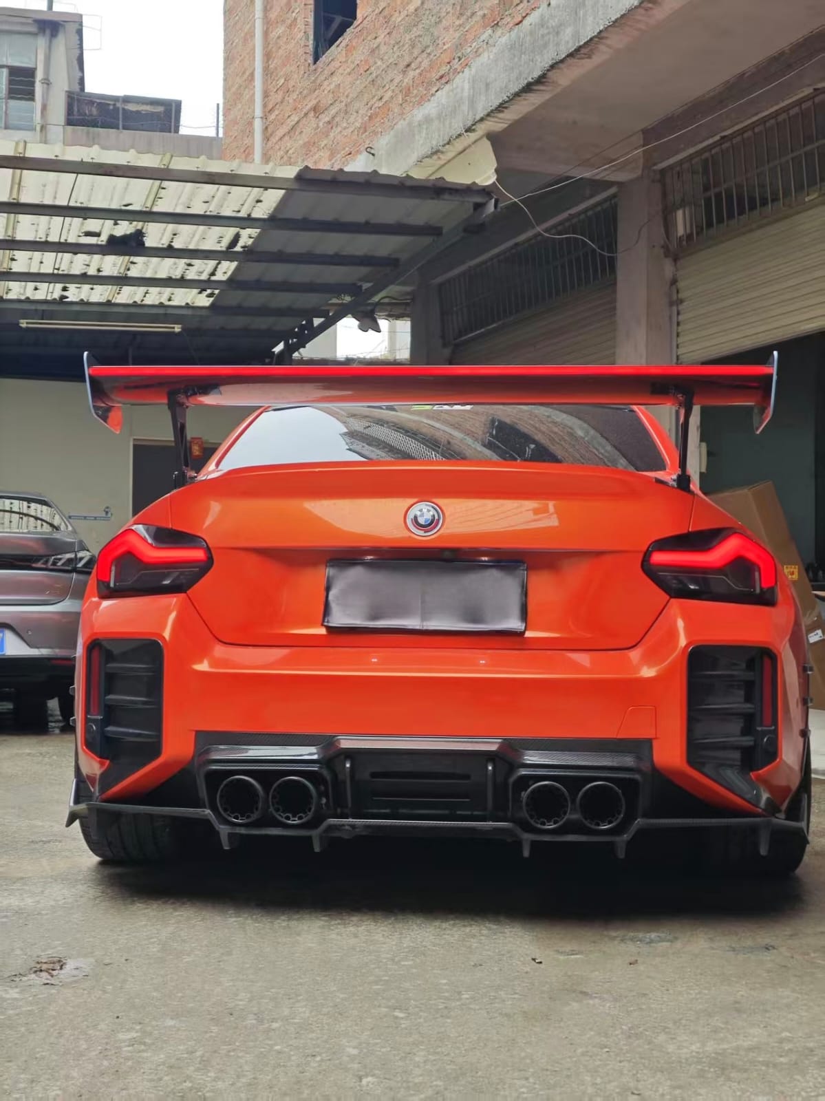 AERO CARBON - BMW M2 G87 CARBON FIBER REAR DIFFUSER VS STYLE
