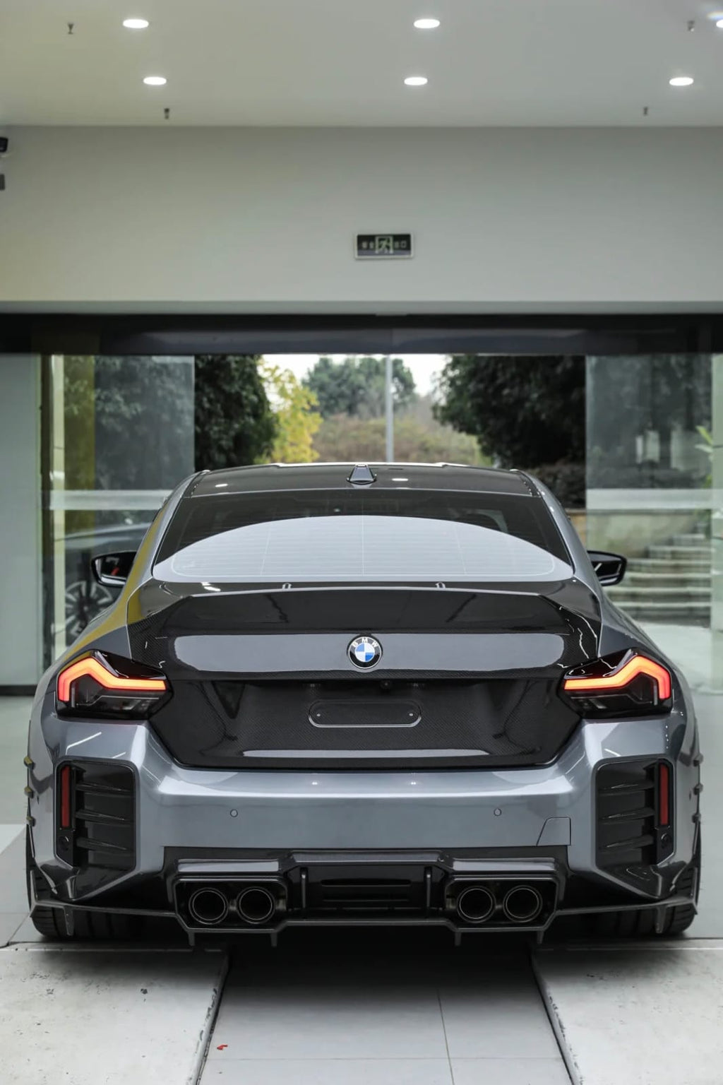 AERO CARBON - BMW M2 G87 CARBON FIBER REAR DIFFUSER VS STYLE
