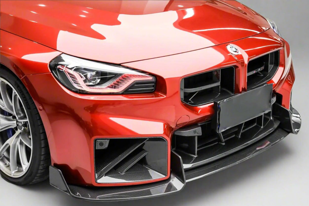 AERO CARBON - BMW M2 G87 DRY CARBON FIBER AD STYLE FRONT LIP