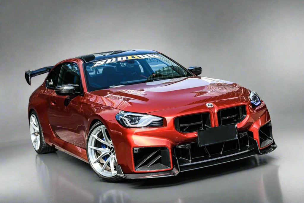 AERO CARBON - BMW M2 G87 DRY CARBON FIBER AD STYLE FRONT LIP