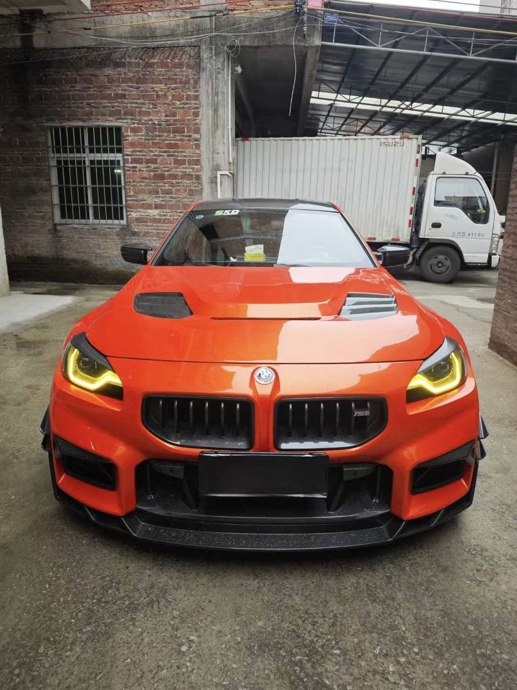 AERO CARBON - BMW M2 G87 DRY CARBON FIBER AIR INLETS ST STYLE
