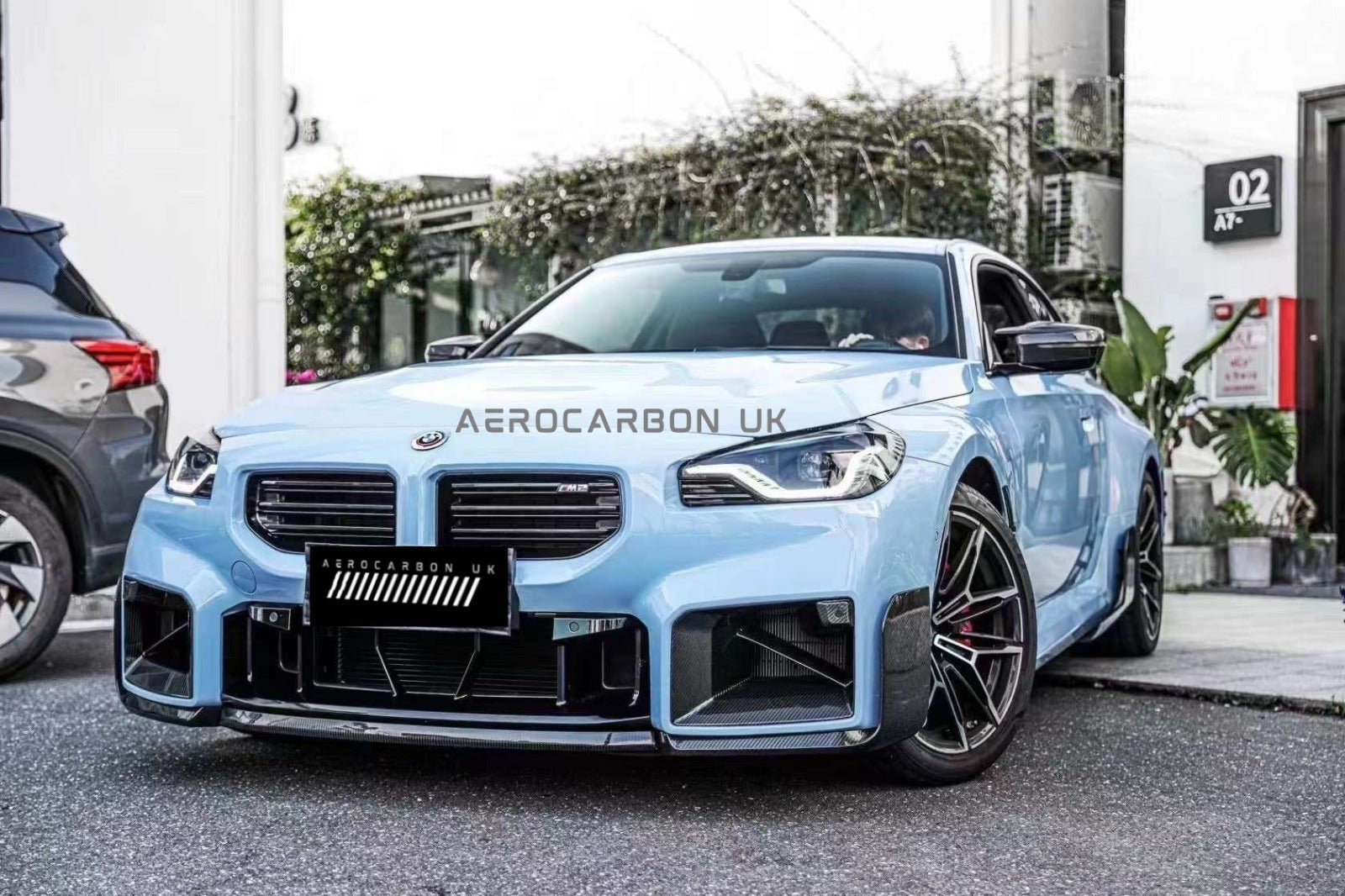 AERO CARBON - BMW M2 G87 DRY CARBON FIBRE FRONT LIP MP STYLE