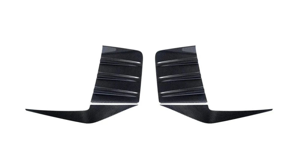 AERO CARBON - BMW M2 G87 DRY CARBON FIBRE REAR BUMPER ATTACHMENTS MP STYLE