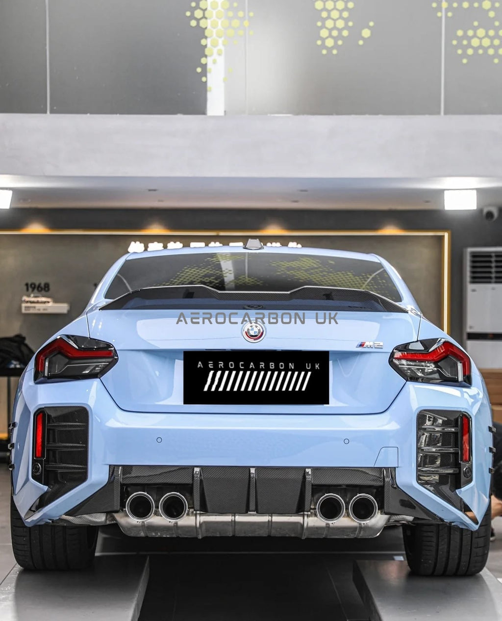 AERO CARBON - BMW M2 G87 DRY CARBON FIBRE REAR DIFFUSER MP STYLE