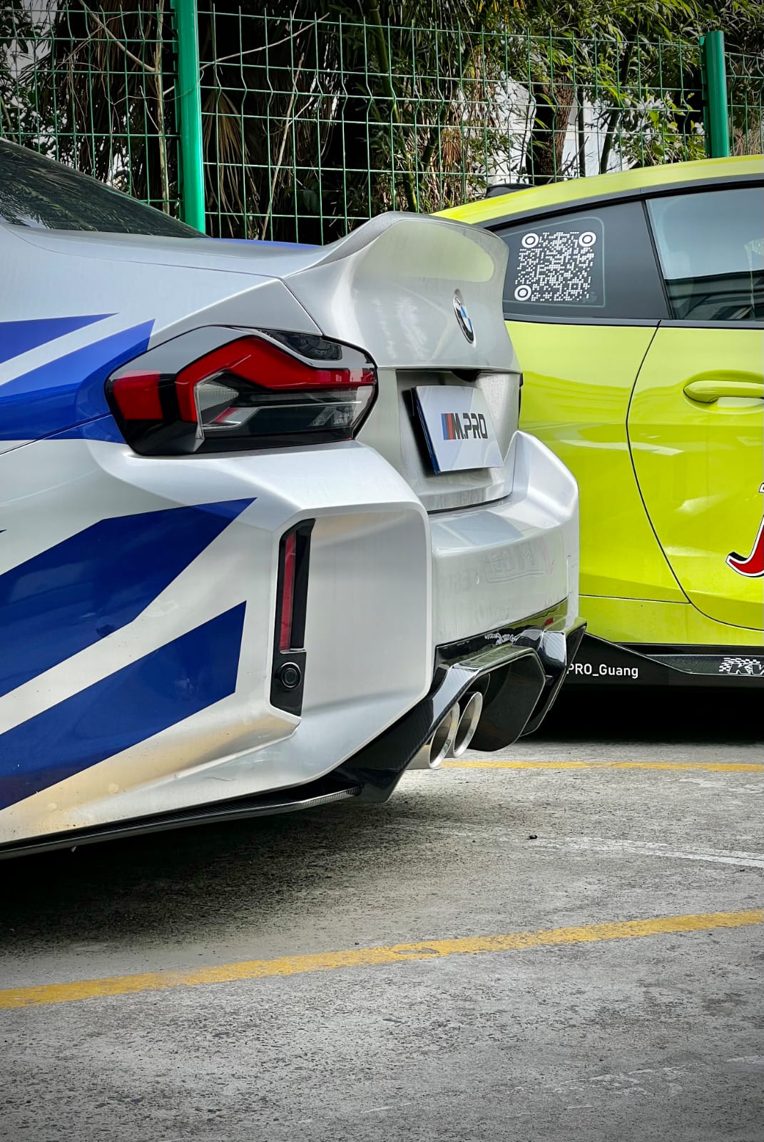 AERO CARBON - BMW M2 G87 DRY CARBON FIBRE REAR DIFFUSER PRO STYLE