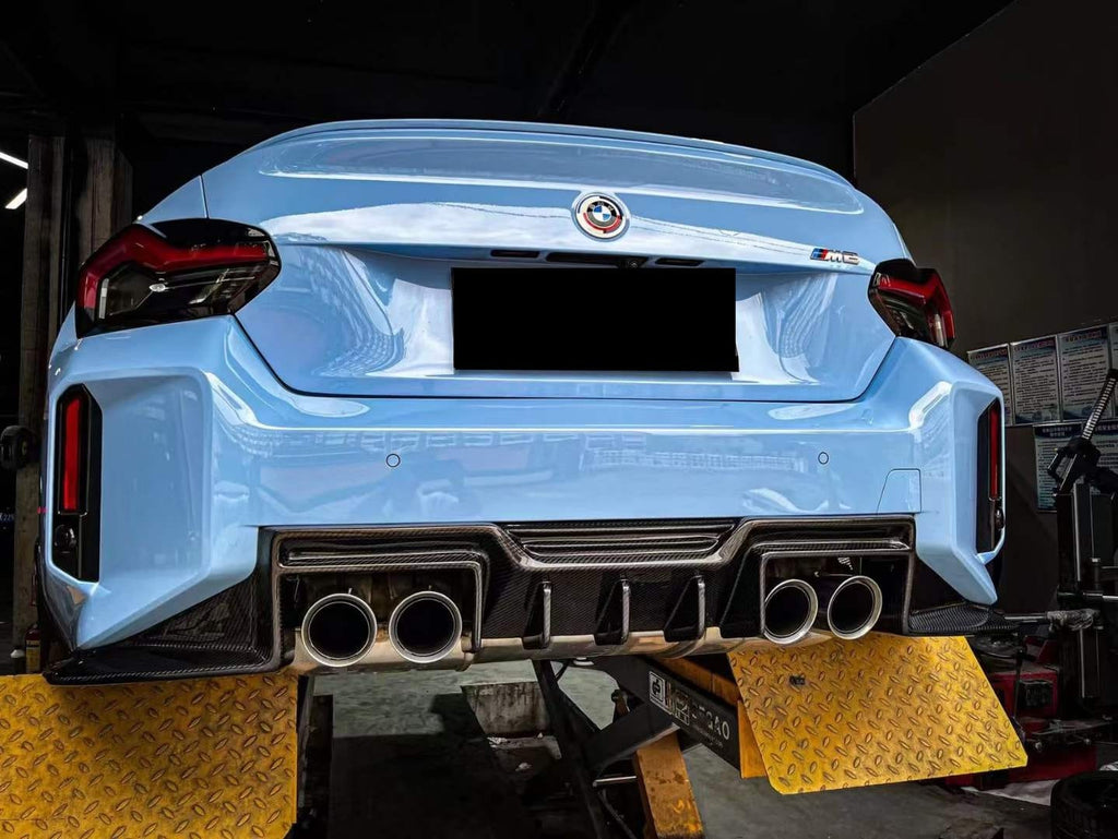 TAKD - BMW M2 G87 DRY CARBON FIBRE REAR DIFFUSER