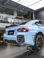 AERO CARBON - BMW M2 G87 DRY CARBON FIBRE REAR FENDER CANNARDS MP STYLE