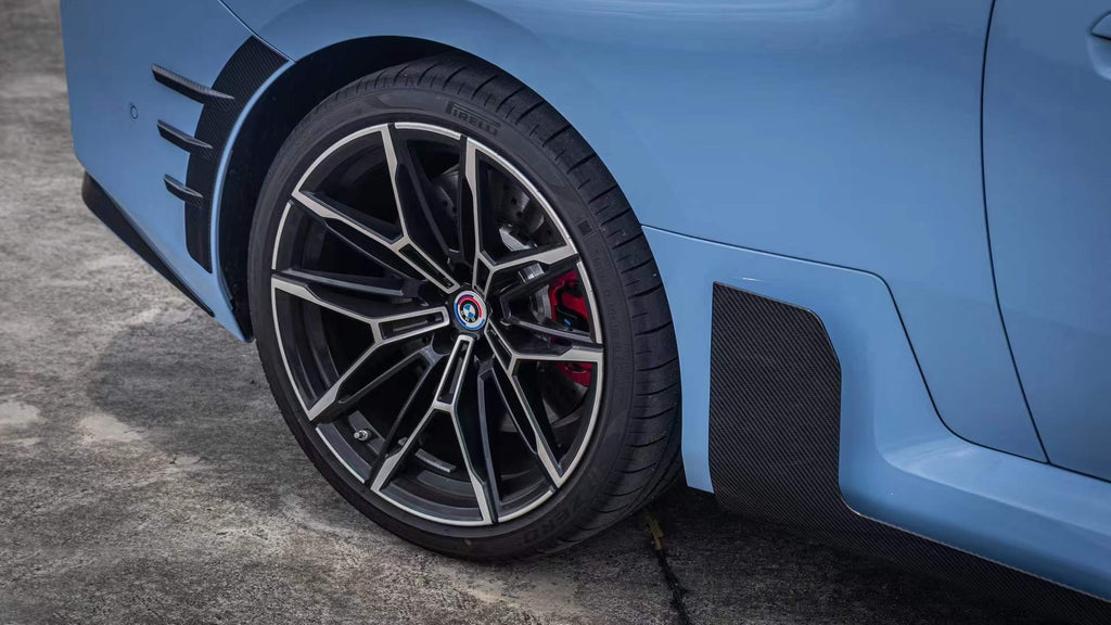 AERO CARBON - BMW M2 G87 DRY CARBON FIBRE SIDE BLADE WINGLETS  MP STYLE