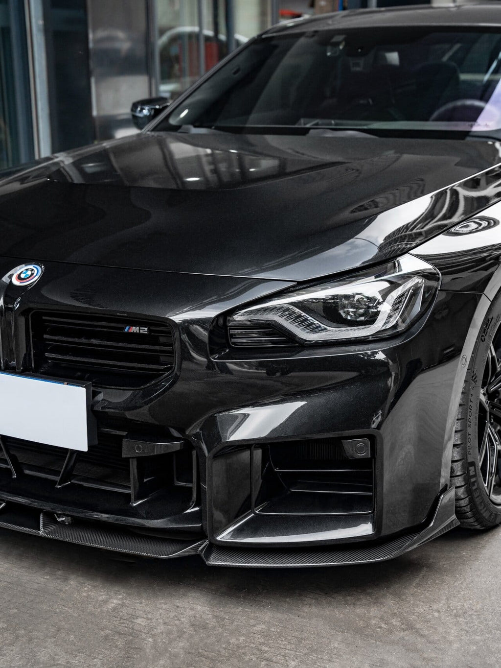 IVANSON - BMW M2 G87 DRY CARBON FIBER FRONT LIP