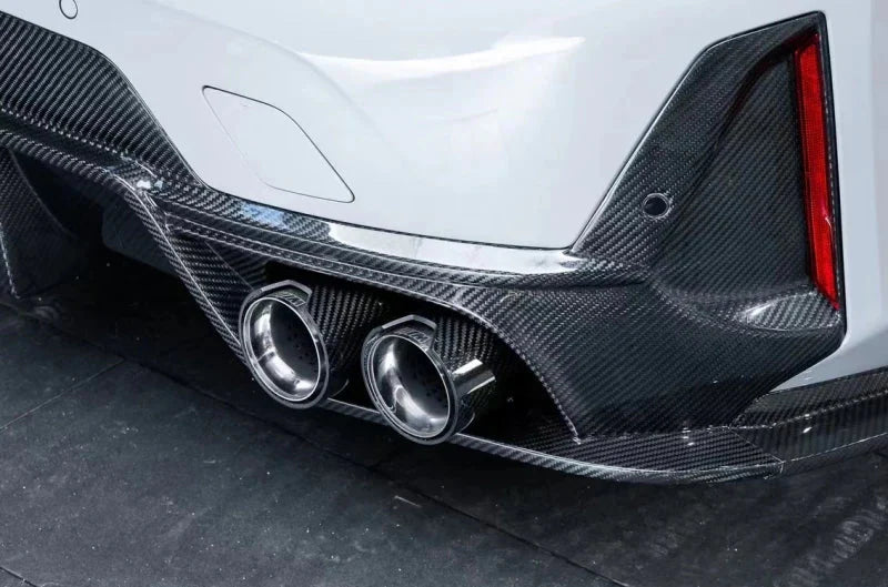 AERO CARBON - BMW M240 / M340 / M440 MP STYLE CARBON FIBRE DUAL EXHAUST TIPS