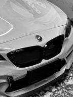 AERO CARBON - BMW M2C F87 ABS GLOSS BLACK MESH GRILLE