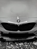 AERO CARBON - BMW M2C F87 ABS GLOSS BLACK MESH GRILLE