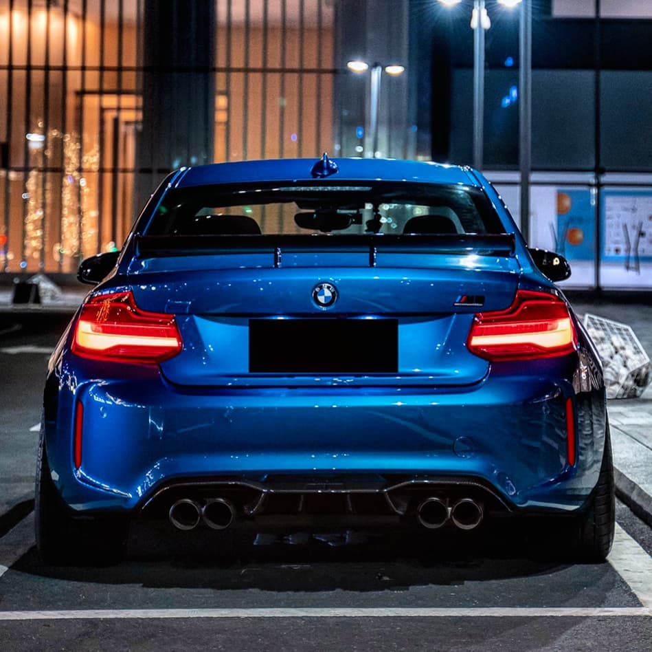 AERO CARBON - BMW M2C F87 CARBON FIBRE DIFFUSER AK STYLE