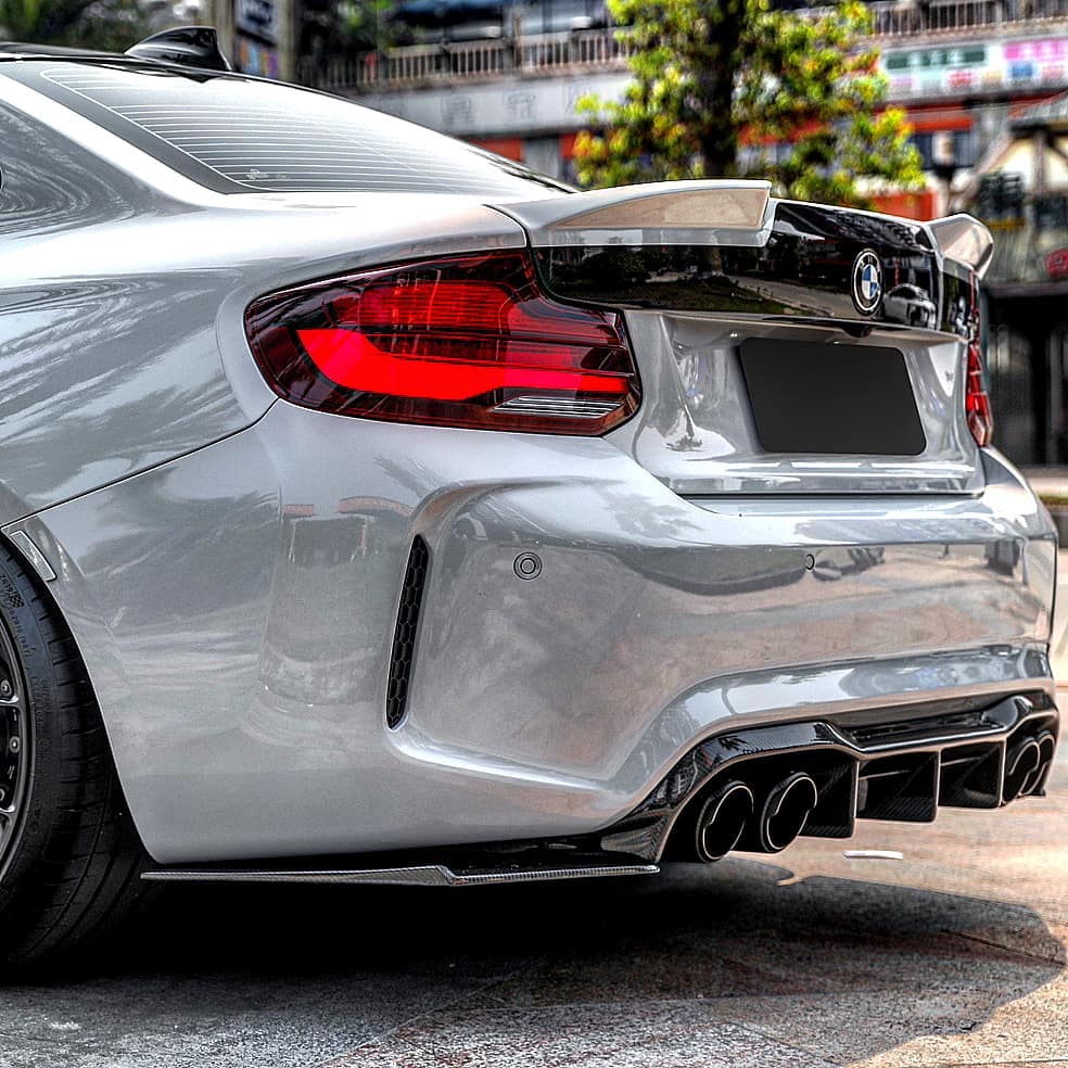 AERO CARBON - BMW M2C F87 CARBON FIBRE DIFFUSER MTC STYLE