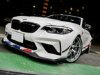 AERO CARBON - BMW M2C F87 DRY CARBON FIBRE FRONT LIP CS STYLE