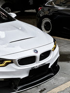 AERO CARBON - BMW M3 F80 / M4 F82 ABS PLASTIC LCI MESH GRILL