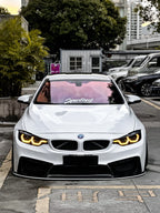 AERO CARBON - BMW M3 F80 / M4 F82 ABS PLASTIC LCI MESH GRILL