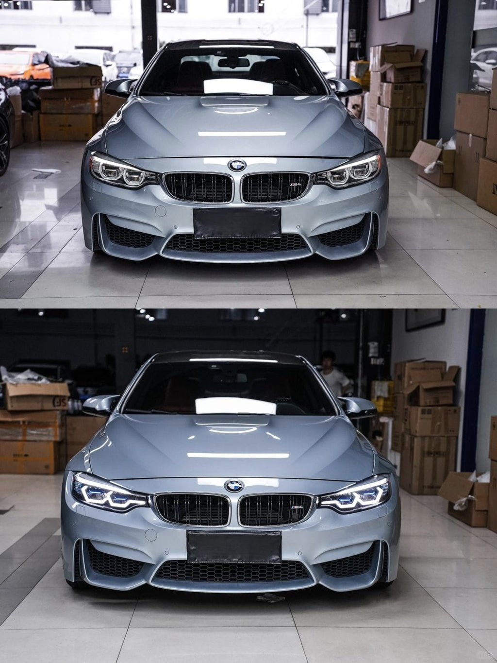AERO CARBON - BMW M3 F80 / M4 F82 OS STYLE HEADLIGHTS