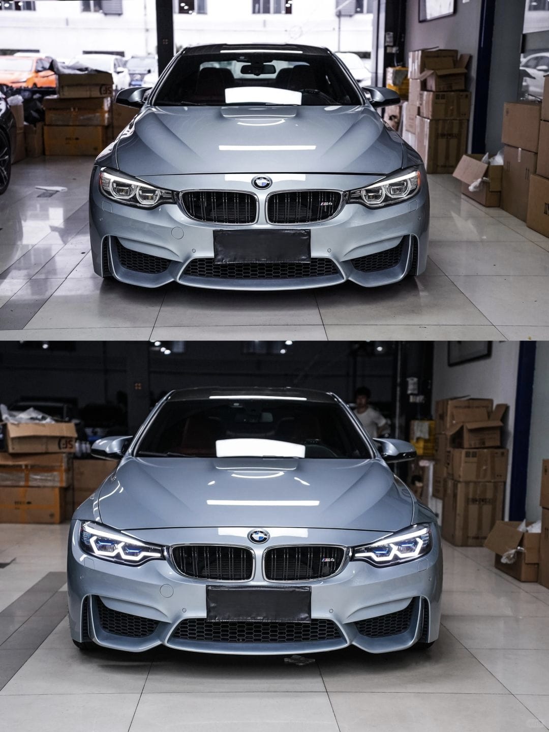 AERO CARBON - BMW M3 F80 / M4 F82 OS STYLE HEADLIGHTS