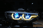 AERO CARBON - BMW M3 F80 / M4 F82 OS XX STYLE HEADLIGHTS