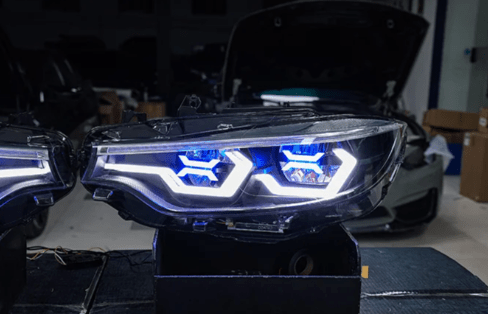 AERO CARBON - BMW M3 F80 / M4 F82 OS XX STYLE HEADLIGHTS