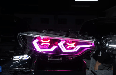 AERO CARBON - BMW M3 F80 / M4 F82 OS XX STYLE HEADLIGHTS