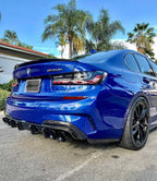 AERO CARBON - BMW M3 G80 / BMW 3 SERIES G20 CARBON REAR SPOILER ( M4 STYLE )