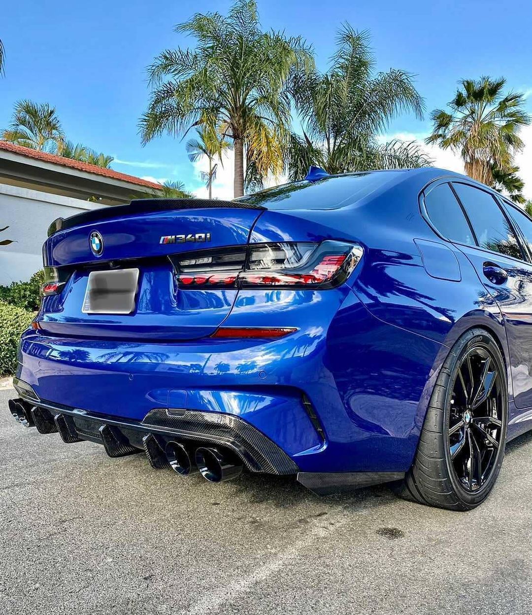 AERO CARBON - BMW M3 G80 / BMW 3 SERIES G20 CARBON REAR SPOILER ( M4 STYLE )