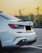 AERO CARBON - BMW M3 G80 / BMW 3 SERIES G20 CARBON REAR SPOILER ( M4 STYLE )
