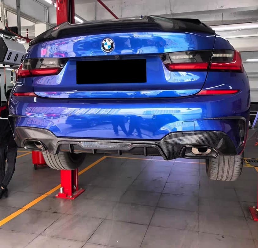 AERO CARBON - BMW M3 G80 / BMW 3 SERIES G20 CARBON REAR SPOILER ( PSM STYLE )