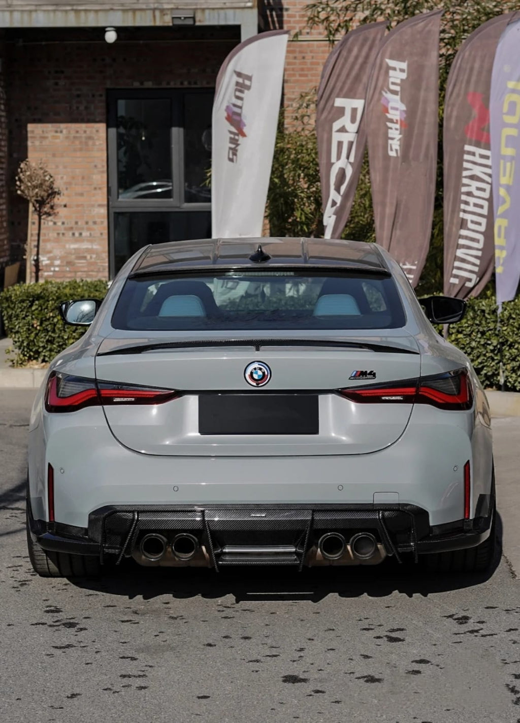 ACHEN CYBE - BMW M3 G80 / M4 G82 CARBON REAR DIFFUSER A&C STYLE