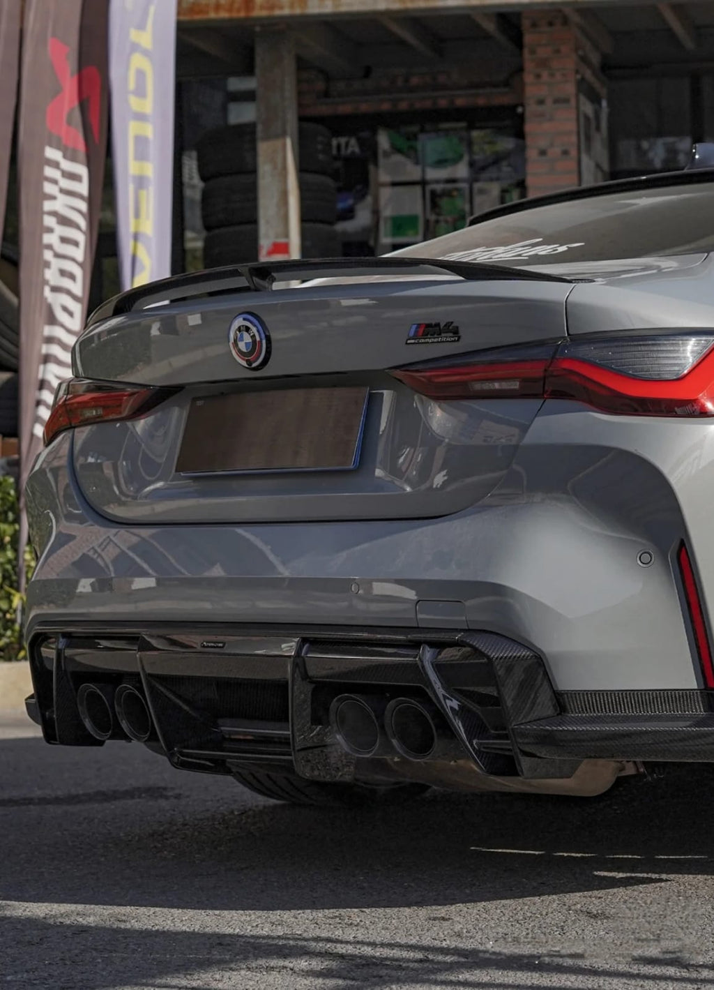 ACHEN CYBE - BMW M3 G80 / M4 G82 CARBON REAR DIFFUSER A&C STYLE