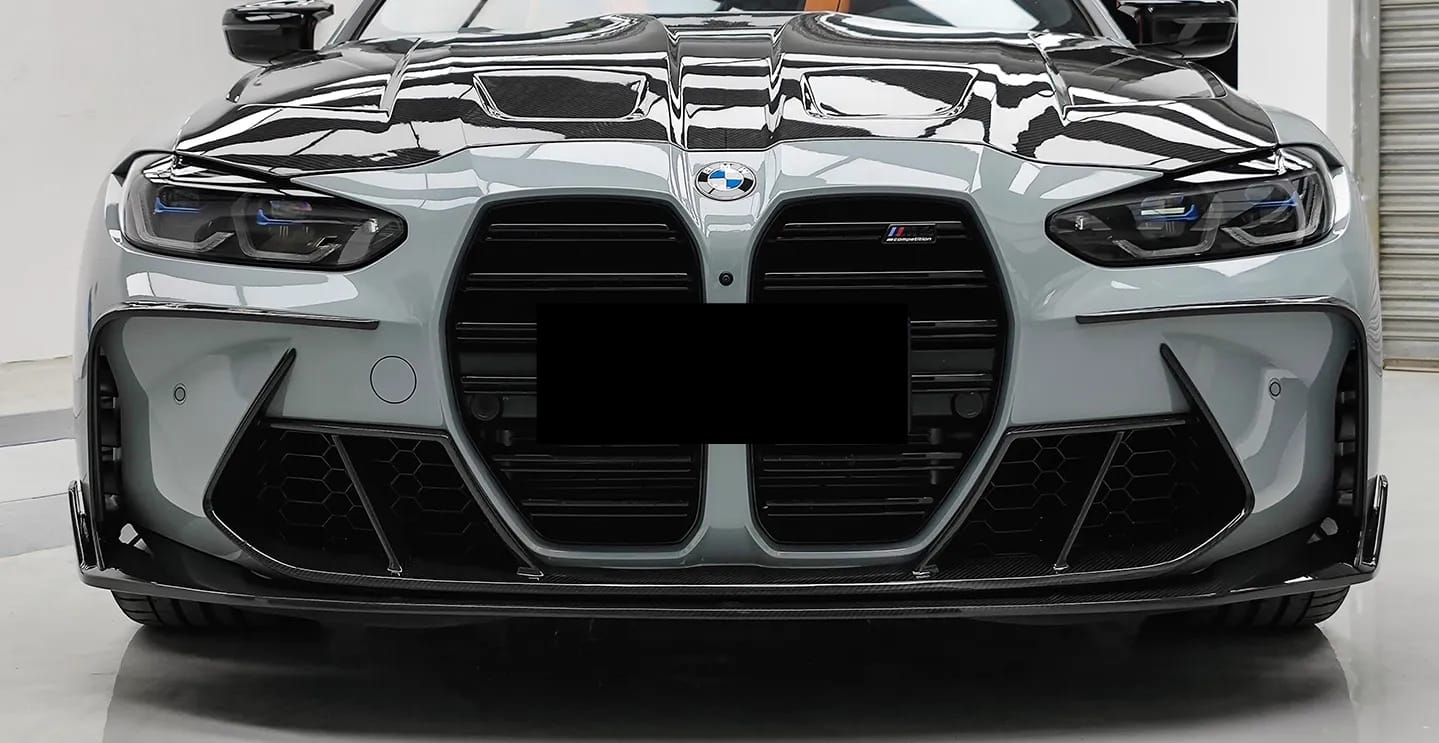 PAKTECHZ - BMW M3 G80 / M4 G82 DRY CARBON FRONT BUMPER TRIM