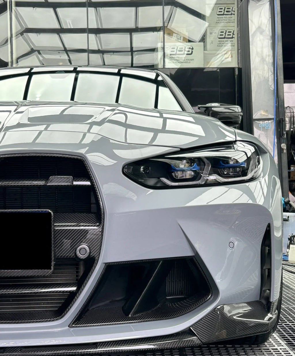 AERO CARBON - BMW M3 G80 / M4 G82 DRY CARBON FRONT  GRILL GRILLE V STYLE