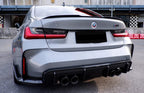 PAKTECHZ - BMW M3 G80 / M4 G82 DRY CARBON REAR DIFFUSER PKT STYLE