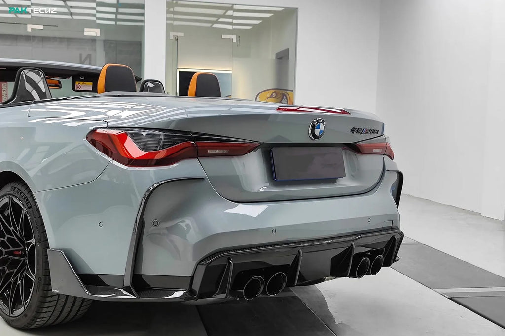 PAKTECHZ - BMW M3 G80 / M4 G82 DRY CARBON REAR SIDE WINGS + CANARDS