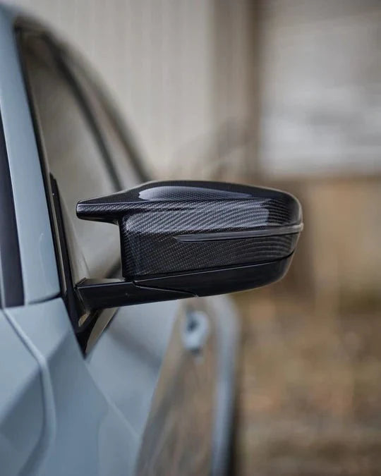 AERO CARBON - BMW M3 G80 / M4 G82 /  M2 G87 M PERFORMANCE STYLE CARBON FIBRE REPLACEMENT MIRROR COVERS
