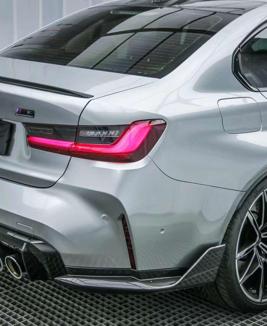 AE DESIGN - BMW M3 G80 / M4 G82 CARBON FIBRE REAR SIDE WINGS