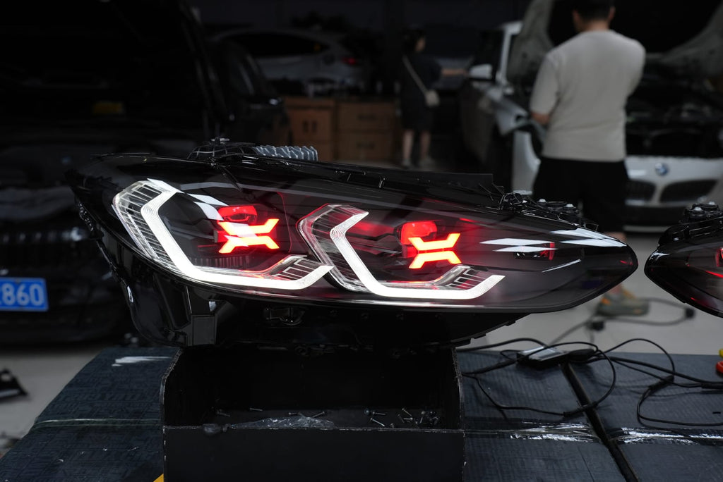 AERO CARBON - BMW M3 G80 / M4 G82 XX STYLE RGB LASER HEADLIGHTS