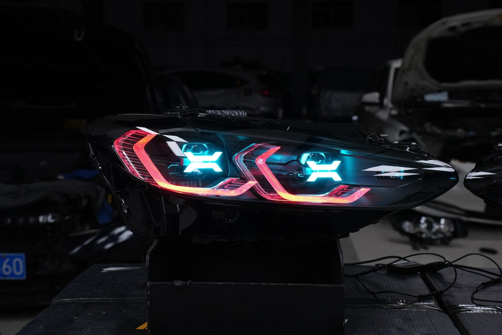 AERO CARBON - BMW M3 G80 / M4 G82 XX STYLE RGB LASER HEADLIGHTS