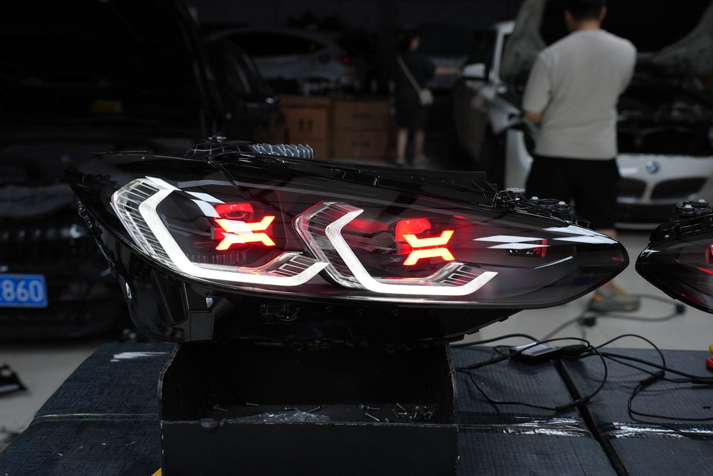 AERO CARBON - BMW M3 G80 / M4 G82 XX STYLE RGB LASER HEADLIGHTS