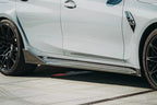 AERO CARBON - BMW M3 G80 G81 M PERFORMANCE STYLE CARBON SIDE SKIRTS