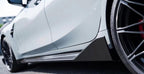 AERO CARBON - BMW M3 G80 G81 M PERFORMANCE STYLE CARBON SIDE SKIRTS