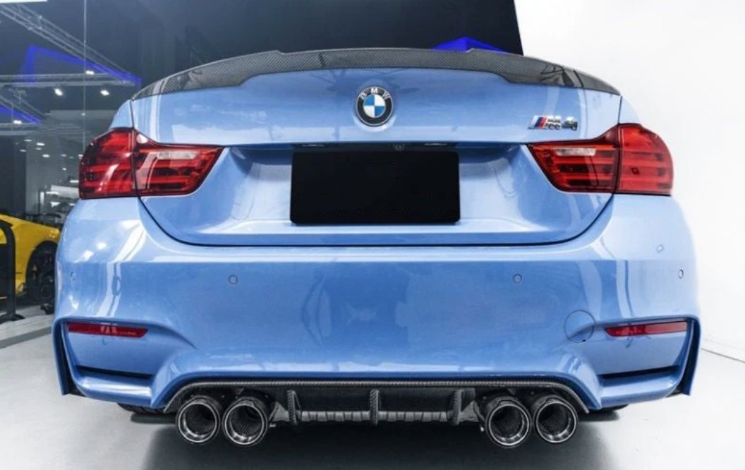 AERO CARBON - BMW M4 F82 / F83 M3 F80 M PERFORMANCE STYLE CARBON FIBRE DIFFUSER