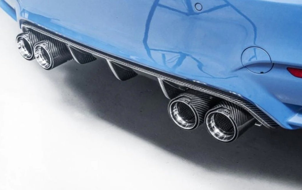 AERO CARBON - BMW M4 F82 / F83 M3 F80 M PERFORMANCE STYLE CARBON FIBRE DIFFUSER