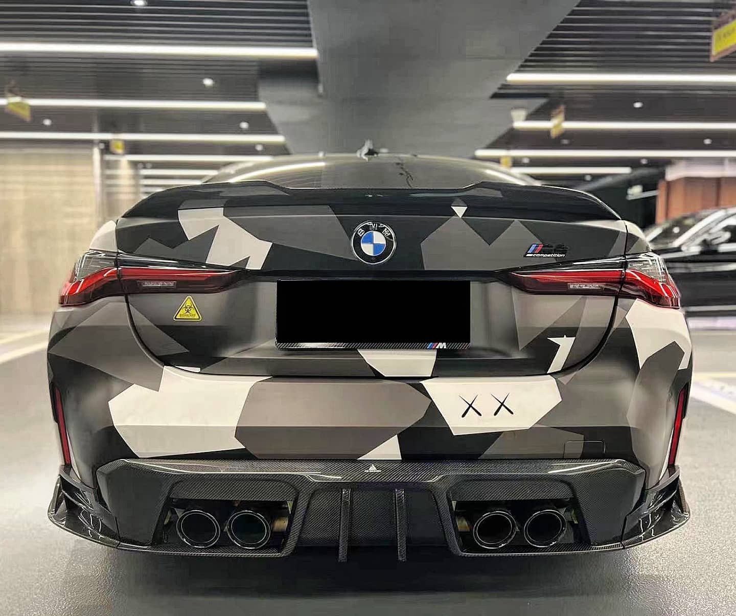 AERO CARBON - BMW M4 G82 / BMW 4 SERIES G22 CARBON REAR SPOILER PSM STYLE