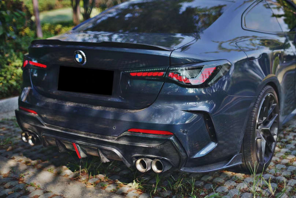 AERO CARBON - BMW M4 G82 / BMW 4 SERIES G22 CARBON REAR SPOILER RA STYLE