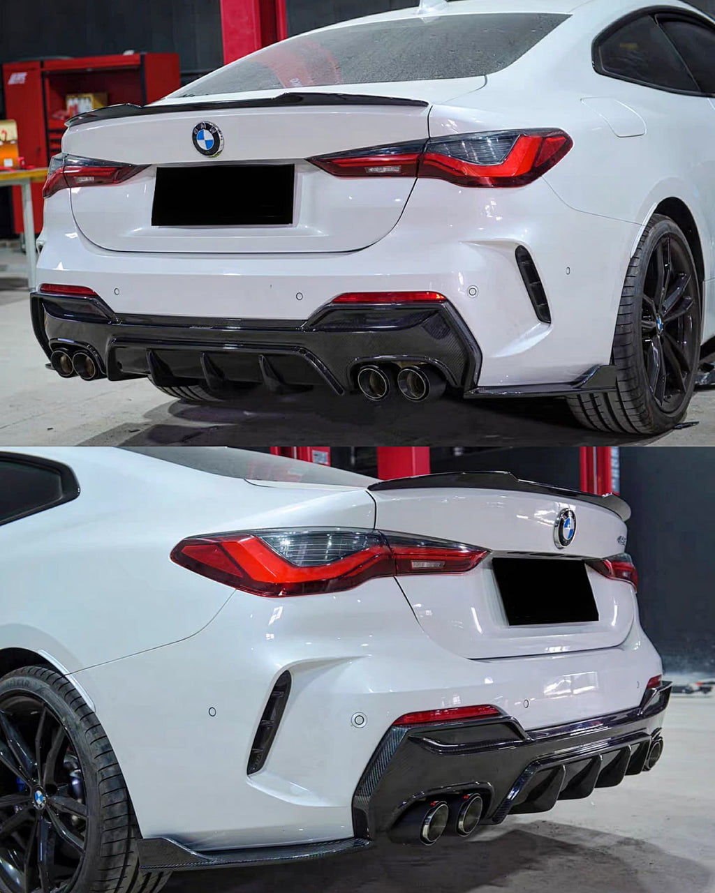 AERO CARBON - BMW M4 G82 / BMW 4 SERIES G22 CARBON REAR SPOILER RA STYLE