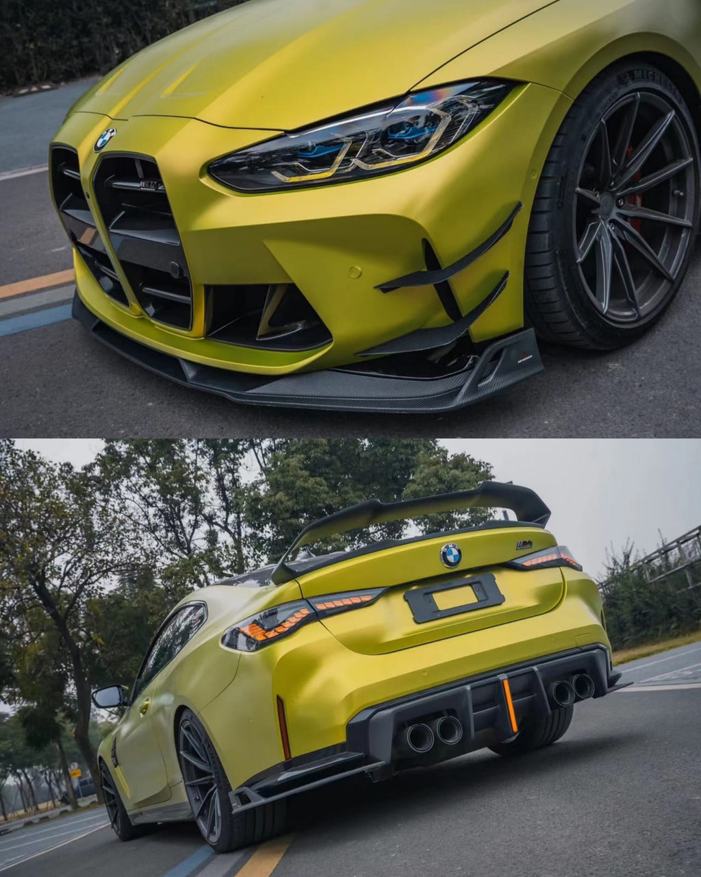 AE DESIGN - BMW M4 G82 FULL AE1 CARBON FIBRE BODY KIT